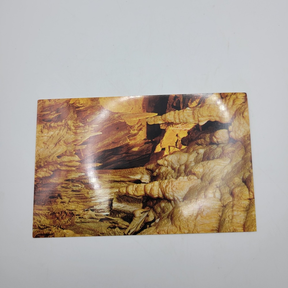 Chinese Temple in Mammoth Cave National Park Kentucky Mirro-Krome Postcard NPC-1